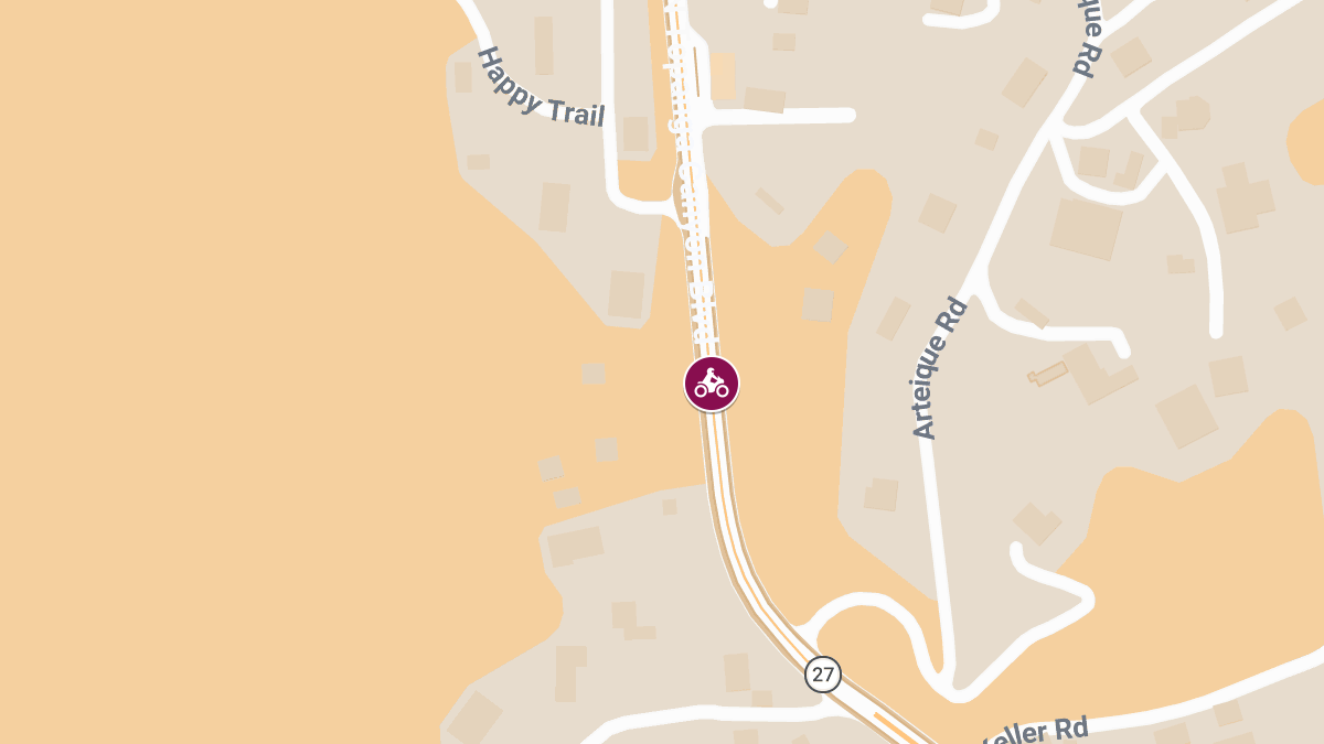 Motorcycle Crash at Topanga Canyon Blvd Results in Injuries