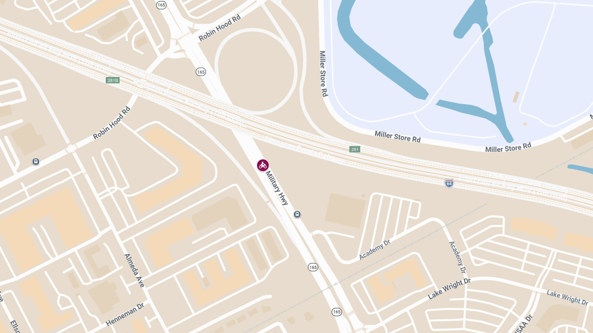 Motorcycle Injury Crash on N Military Hwy