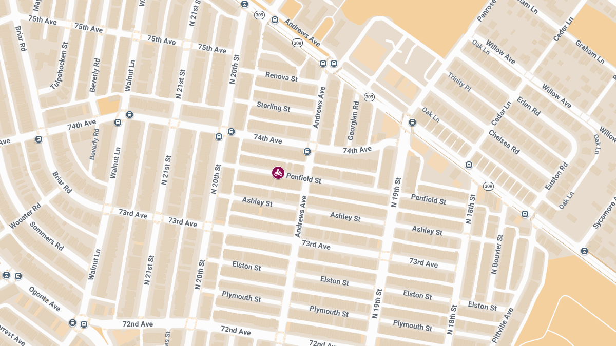 Motorcycle Rider Injured in Collision on Penfield St