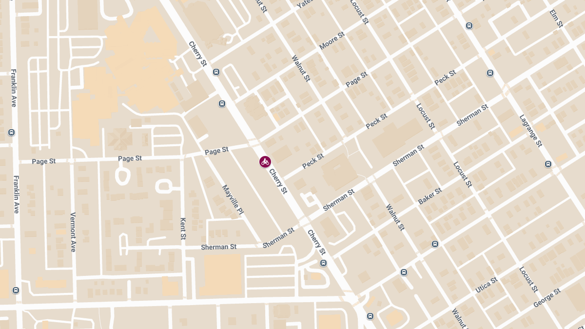 Motorcyclist Injured in Crash on Cherry St