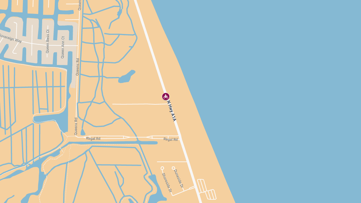 Motorcyclist Injured in Crash on S.R. A1A