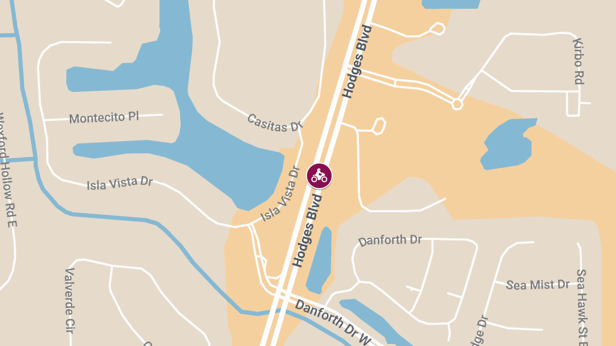 Motorcyclist Killed in Crash With SUV on Hodges Blvd