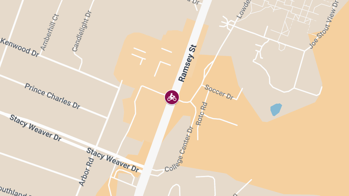 Motorcyclist Killed in Hit-and-Run Crash at Ramsey St & Fernwood Dr