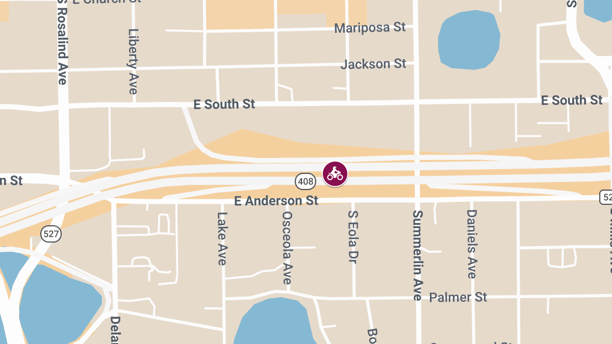 Multi-Motorcycle Crash With Injuries on SR-408 Ramp