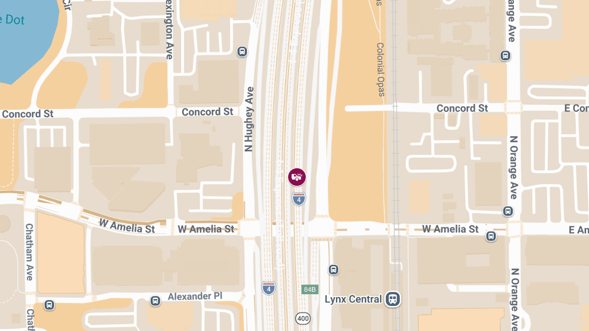 Multi-Vehicle Accident Leads to Injuries on I-4 Near Amelia St