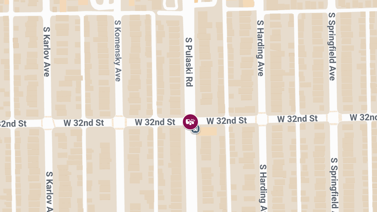 Multi-Vehicle Accident with Injuries at 32nd & Pulaski