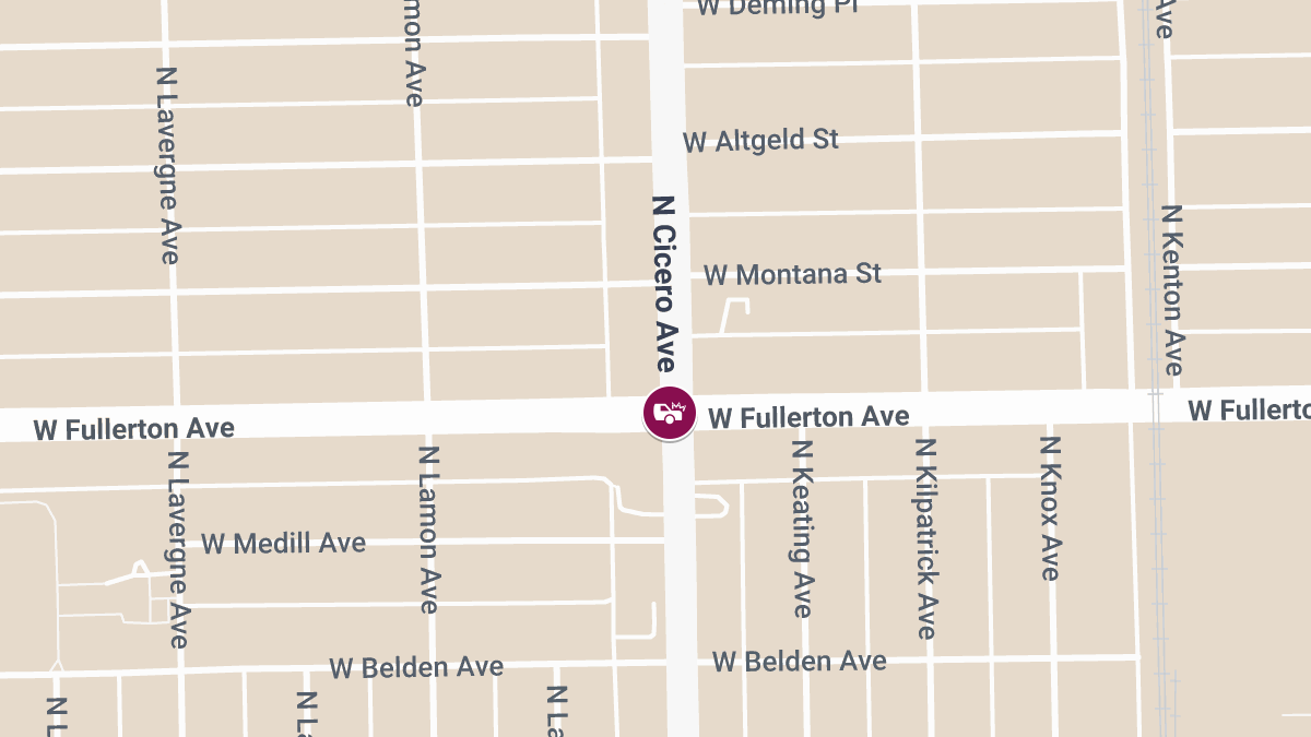 Multi-Vehicle Accident with Injuries at Fullerton & Cicero