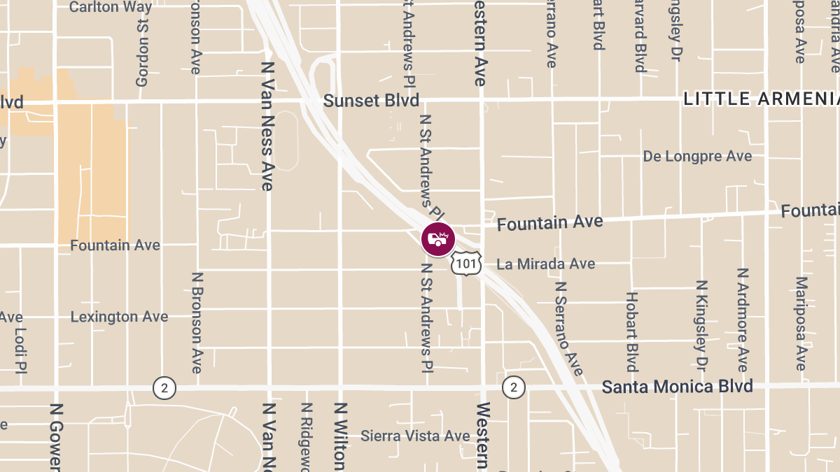 Multi-Vehicle Collision with Injuries on Hwy 101 Near Sunset Blvd