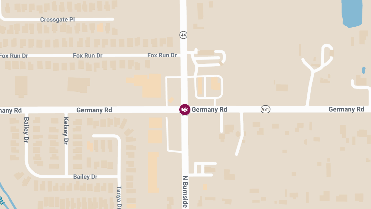 Multi-Vehicle Crash With Injuries Reported at Hwy 44 & Germany Rd