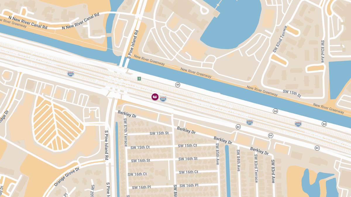 Multi-Vehicle Crash With Injuries on I-595