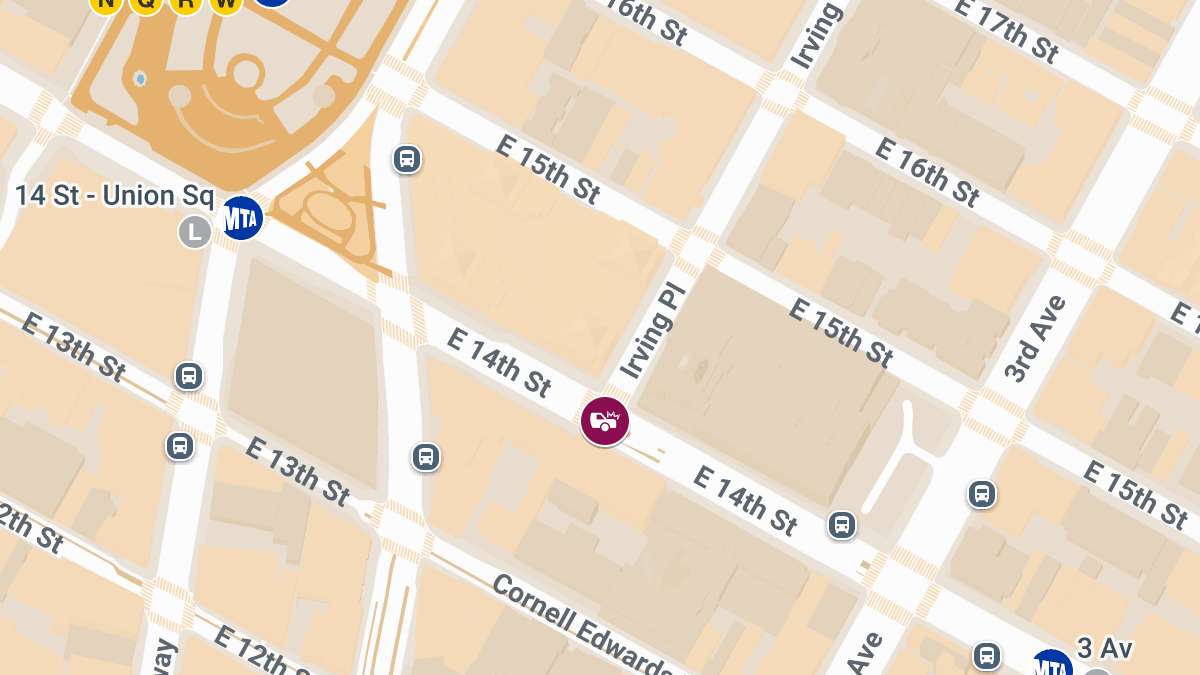 Multi-Vehicle Crash with Injuries at E 14th St & Irving Pl