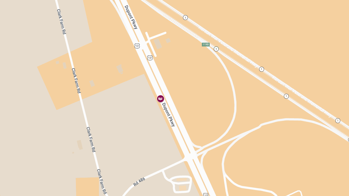 Multi-Vehicle Crash with Injuries near Dupont Pkwy SB Ramp