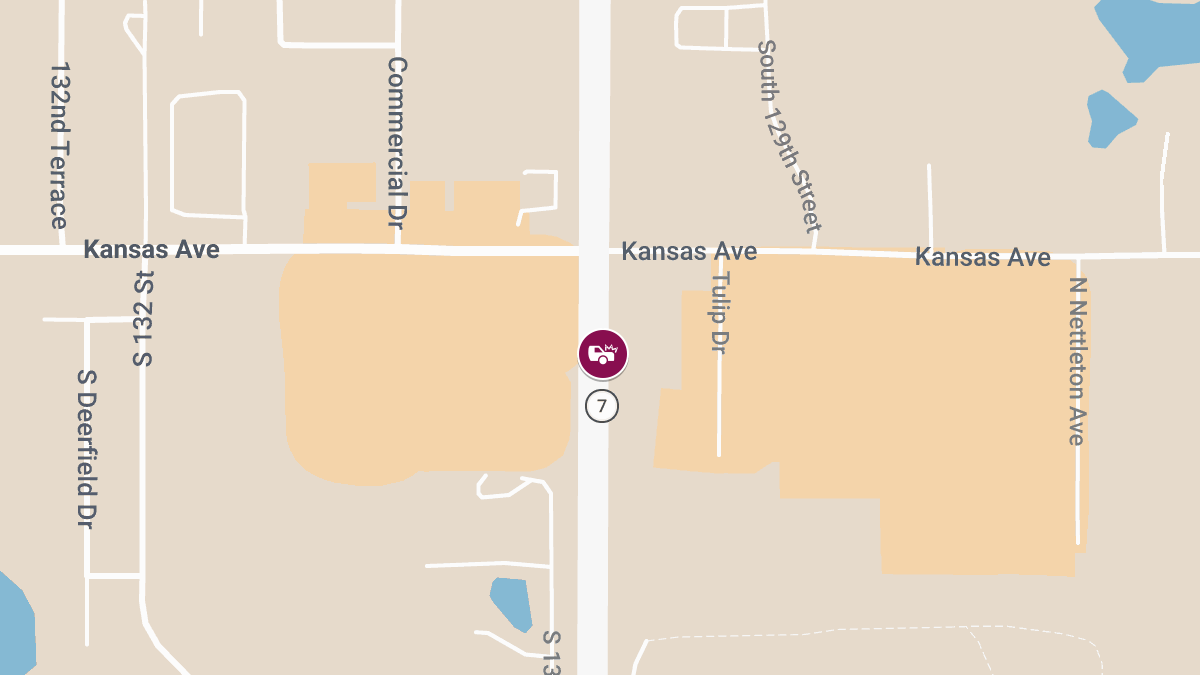 Multi-Vehicle Crash with Injuries on K-7