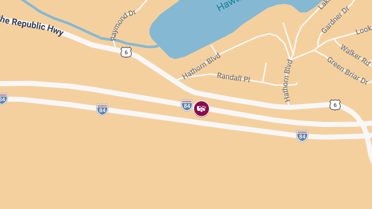 Multi-Vehicle Crash with injuries at I-84 Near Exit 4