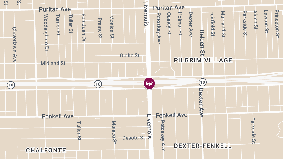 Multi-Vehicle Injury Crash on Lodge Fwy & Livernois