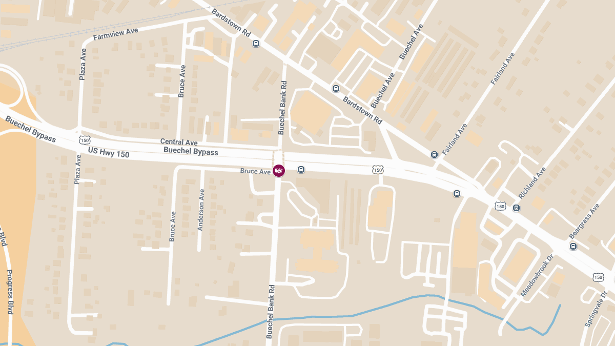 Multiple Injuries in Crash on Buechel Bank Rd at Bruce Ave