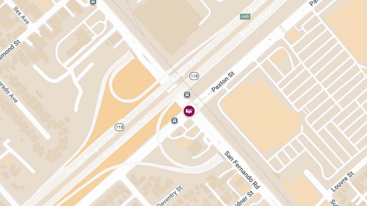 One Dead, Two Injured in Car Crash at San Fernando Rd & Paxton St