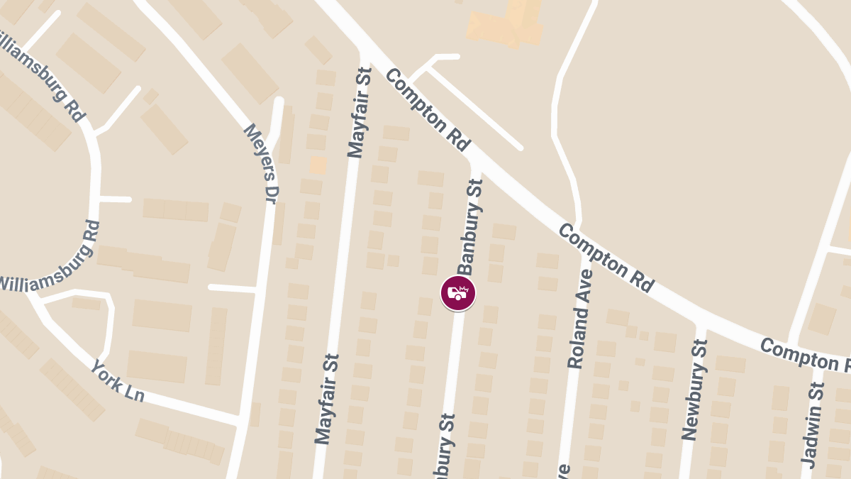 One Injured in Crash on Banbury St