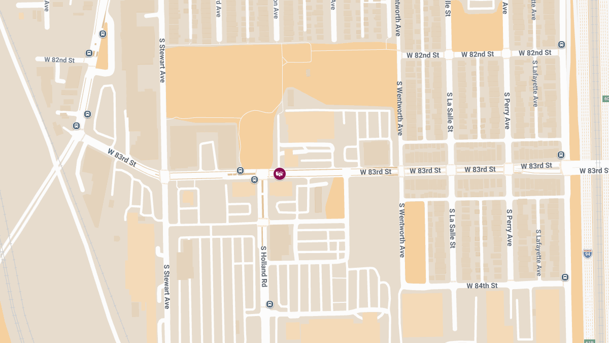 One Injured in Two-Car Crash at 83rd St & Princeton Ave