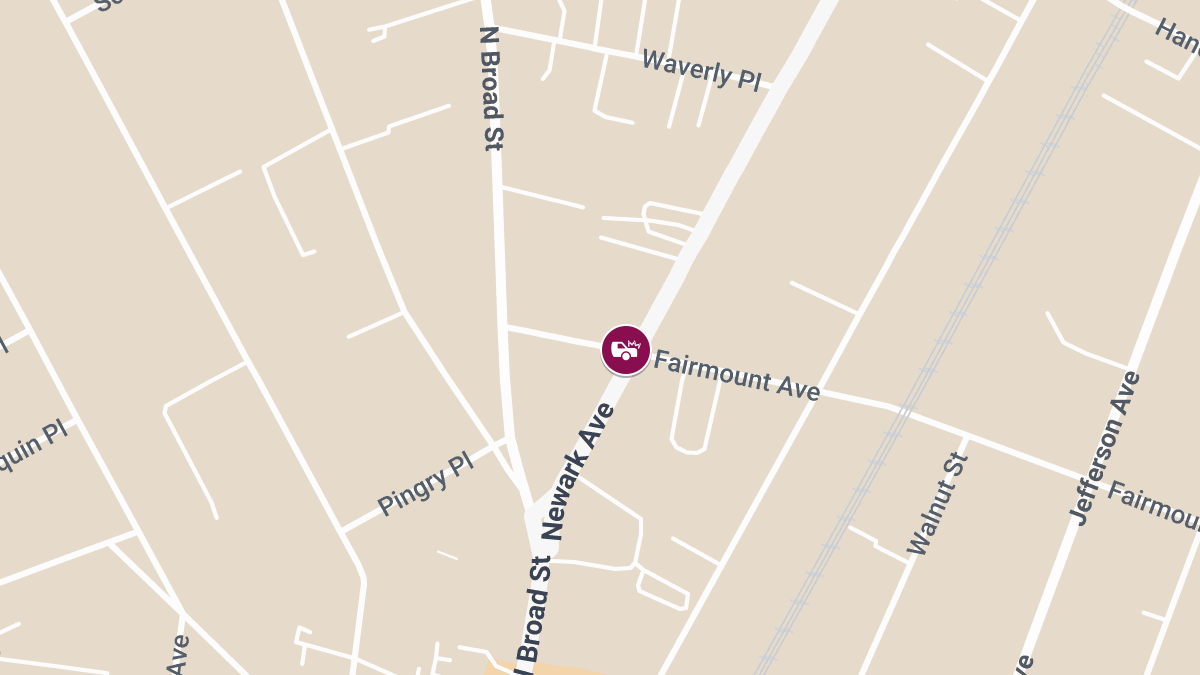 One Injured in Vehicle Collision at Newark Ave & Fairmount Ave