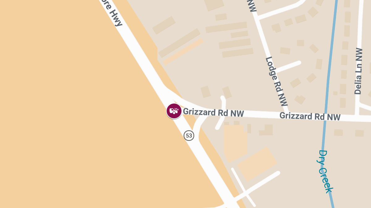 One Killed, Another Injured in Crash at Hwy 53 & Grizzard Rd