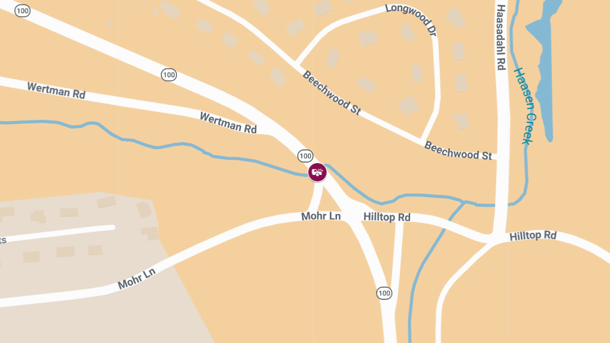 One Killed, One Injured in Crash on Rte 100 near Wertman Rd