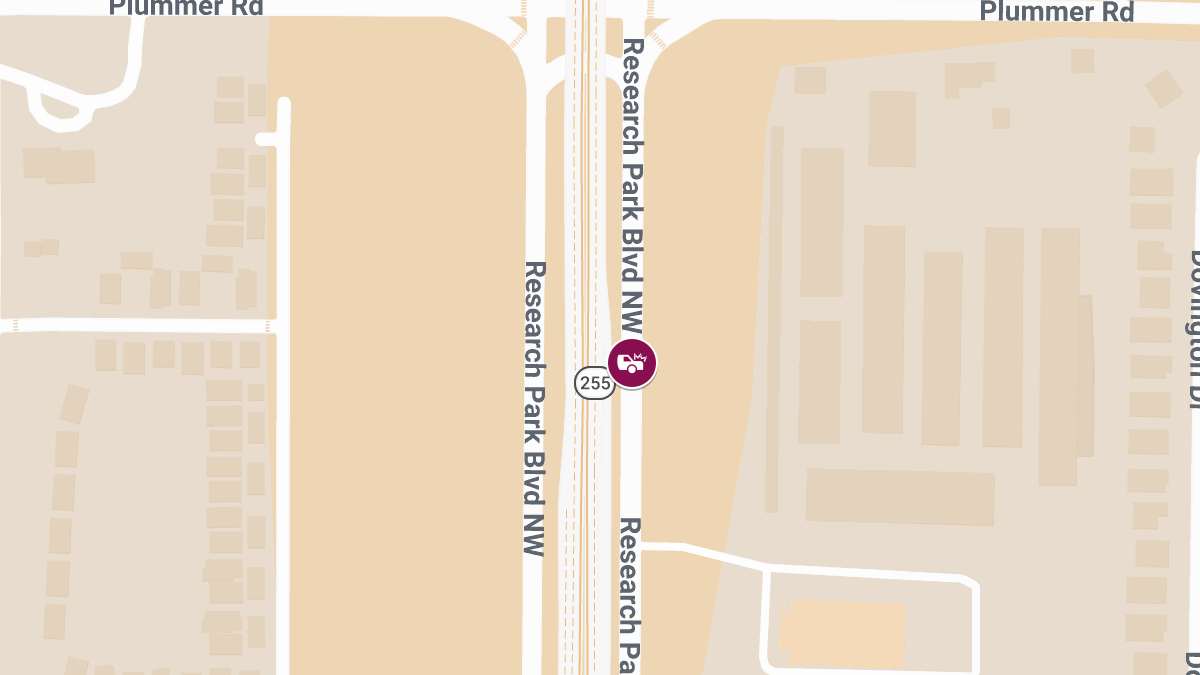 One Killed in Crash on Research Park Blvd Near Plummer Rd