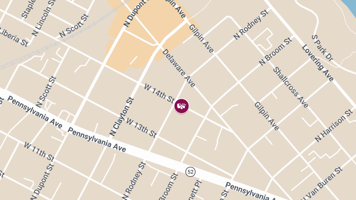 Passenger Hospitalized After Crash on W 14th St
