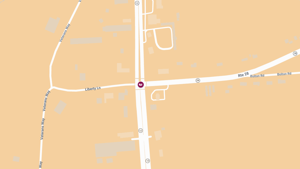 Patrol SUV Crash on Rte 12 & Rte 28 Injures One
