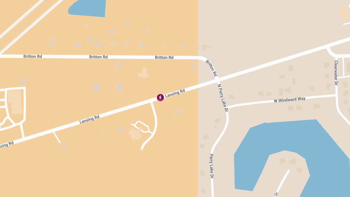 Pedestrian Accident Turns Fatal on Lansing Rd Near Britton Rd