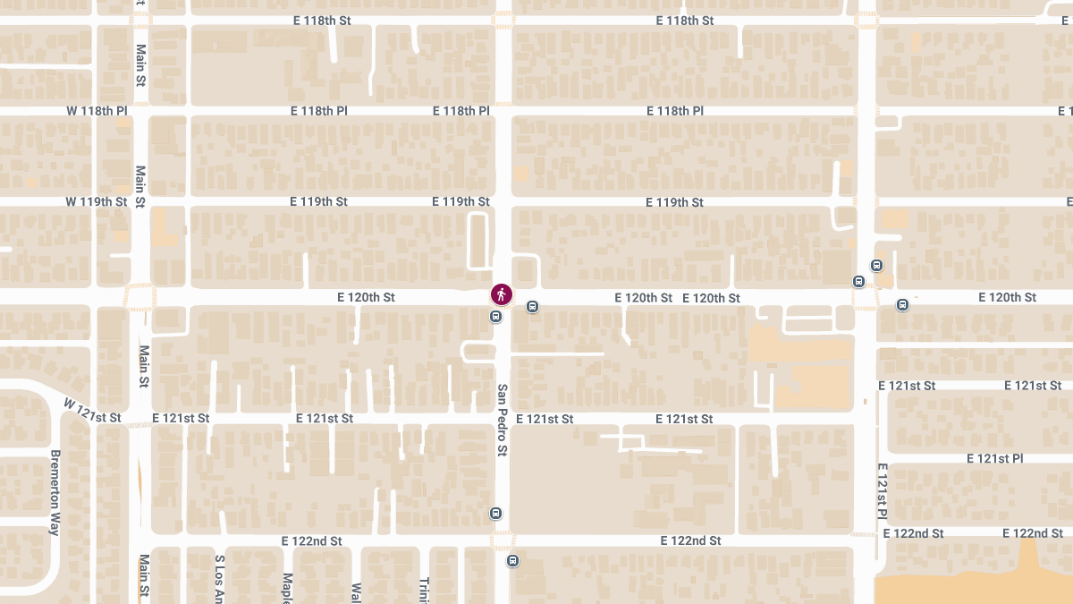 Pedestrian Hurt in Hit-and-Run at 120th & San Pedro