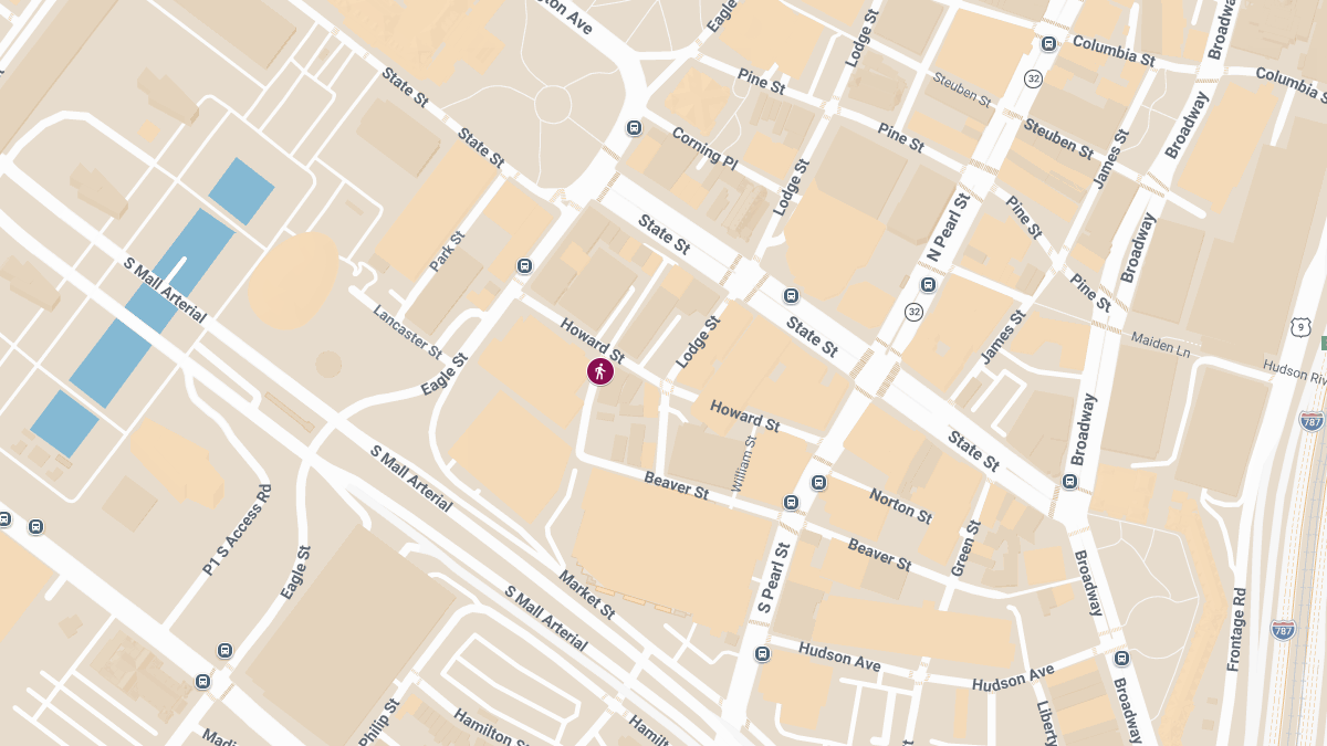 Pedestrian Injured After Being Hit by Car at Howard St & Wendell St