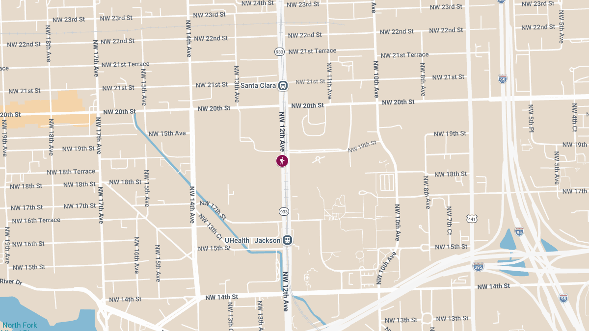 Pedestrian Injured After Being Struck on NW 12th Ave