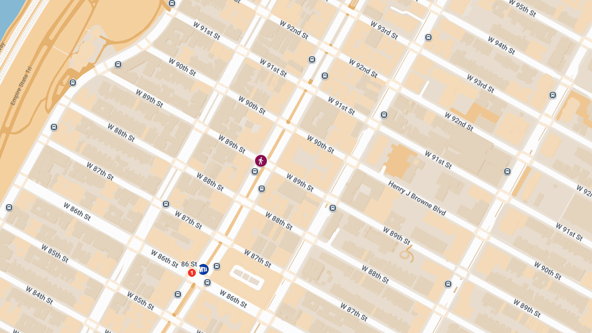Pedestrian Injured Near Broadway & W 89th St