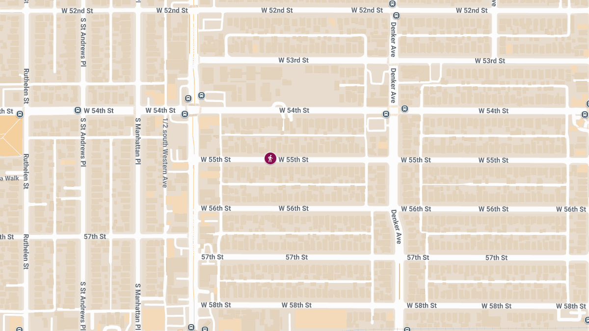 Pedestrian Injured at 55th St & West Blvd