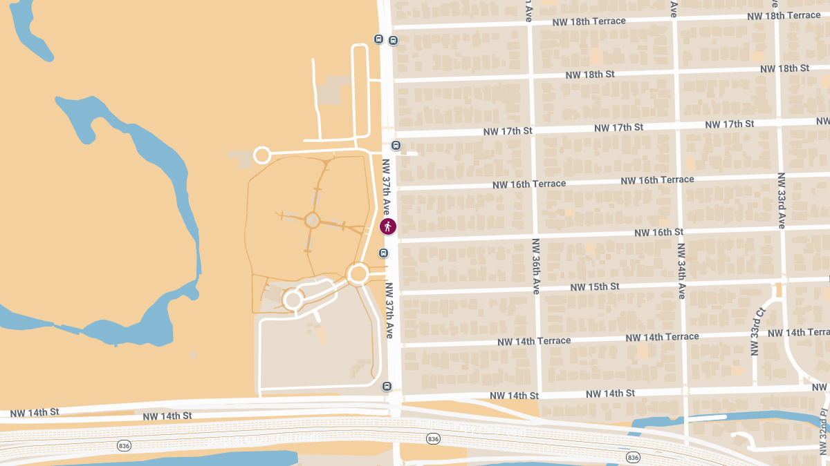 Pedestrian Injured in Accident Near NW 37th Ave