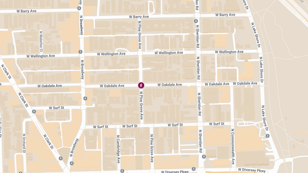 Pedestrian Injured in Apparent Hit-and-Run at Pine Grove Ave & Oakdale Ave