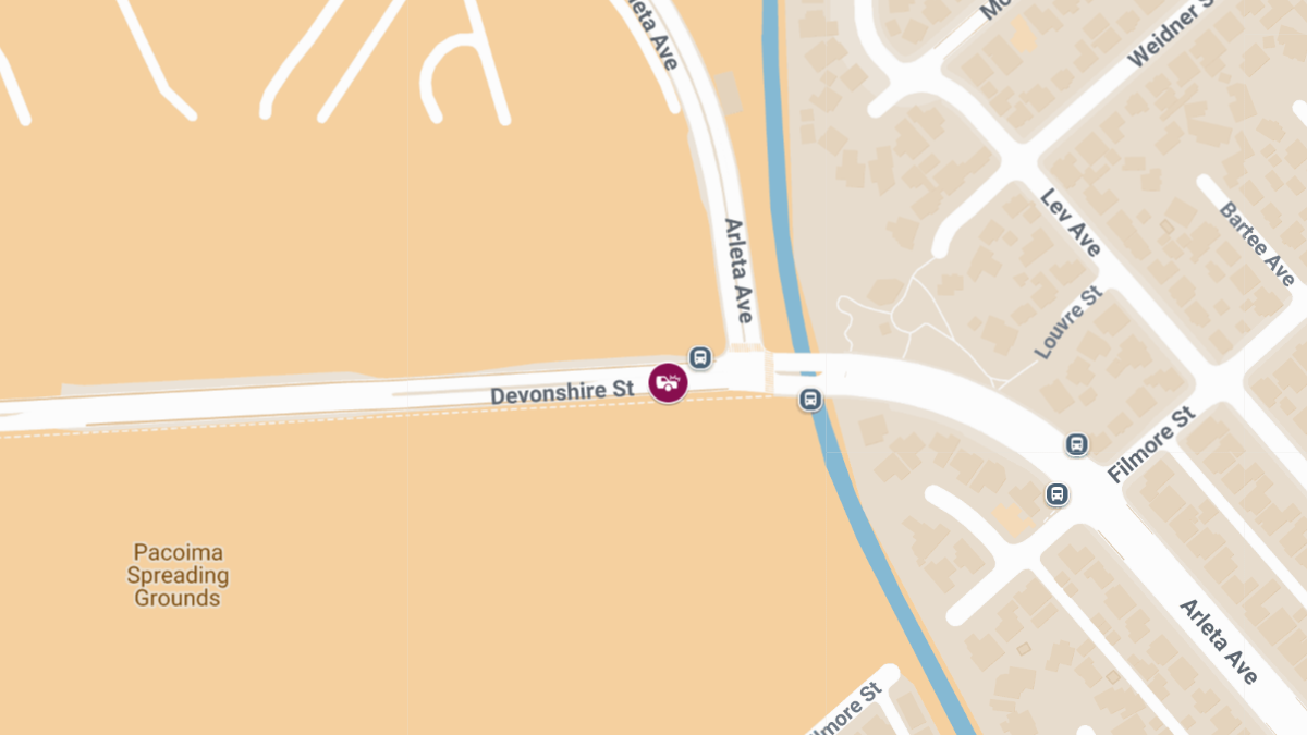 Pedestrian Injured in Collision on Devonshire St in Arleta