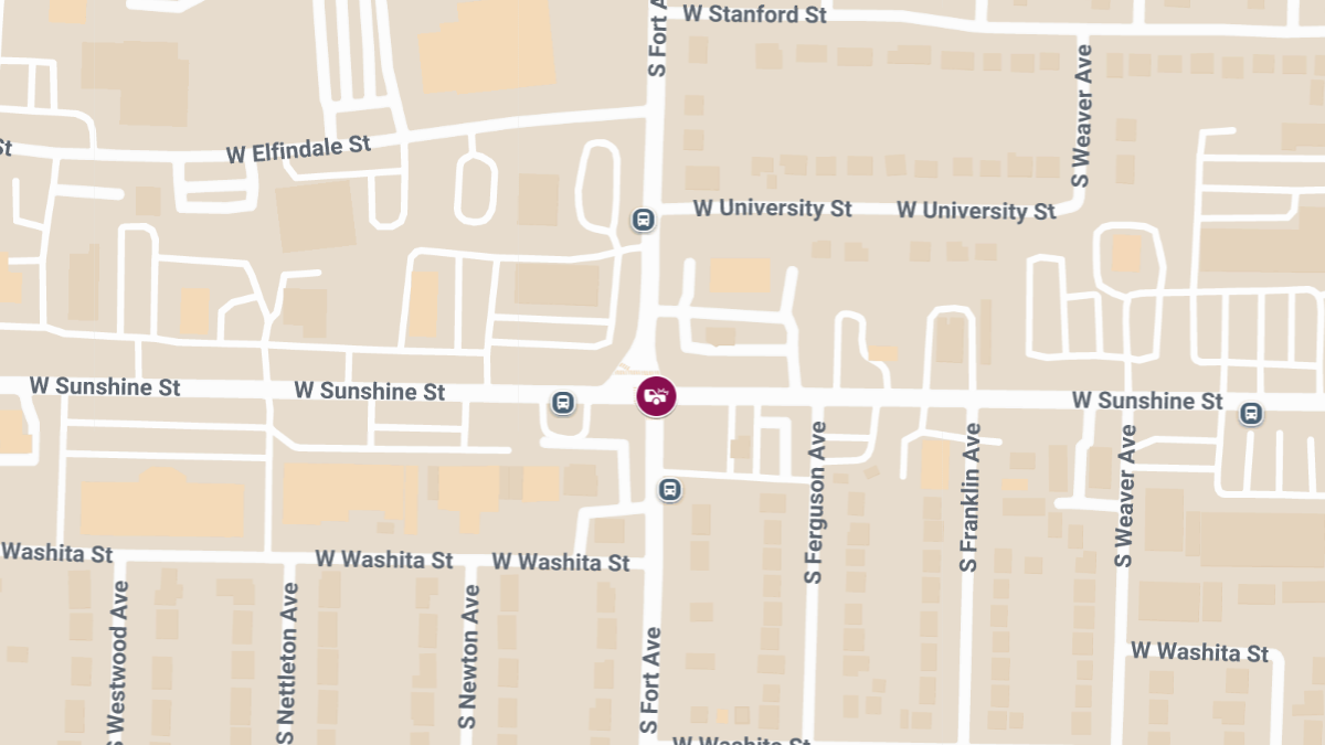 Pedestrian Injured in Crash at Sunshine & Fort