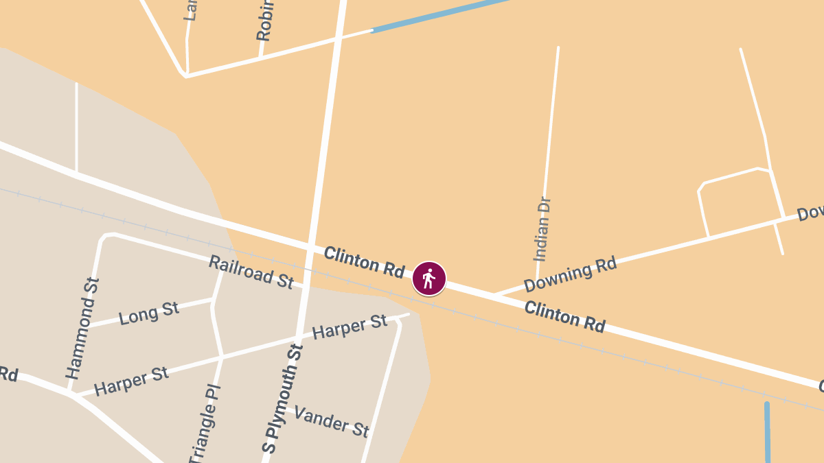 Pedestrian Injured in Crash on Clinton Rd