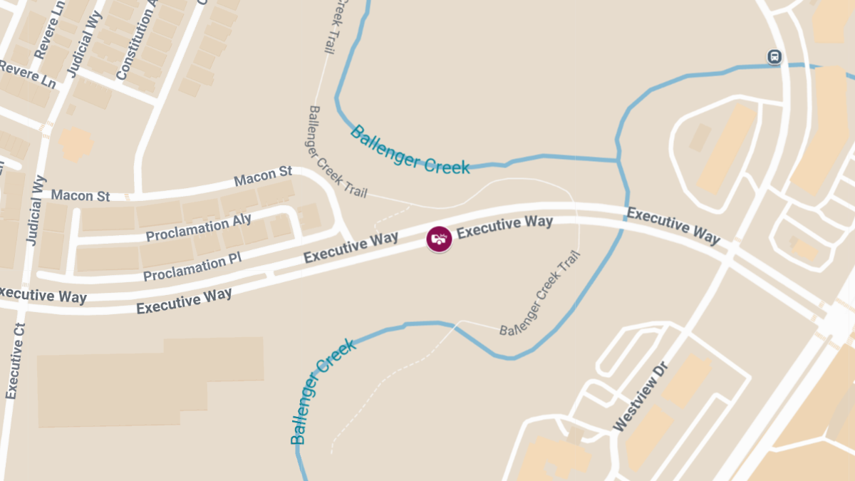 Pedestrian Injured in Crash on Executive Way