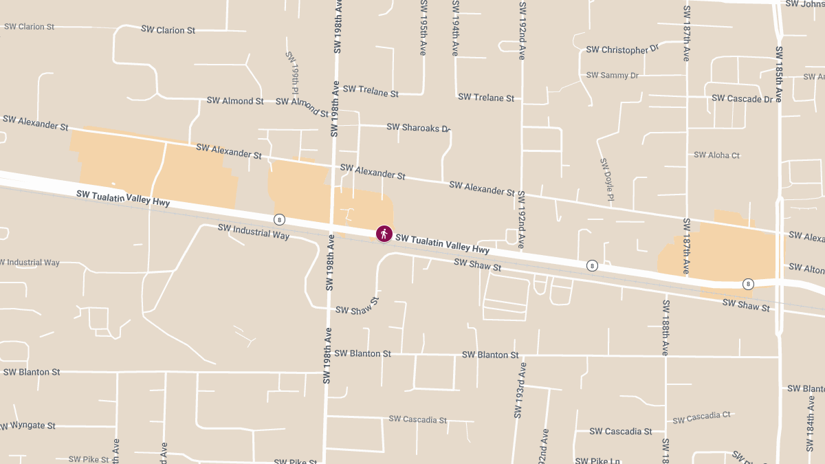 Pedestrian Injured in Hit-and-Run on Tualatin Valley Hwy