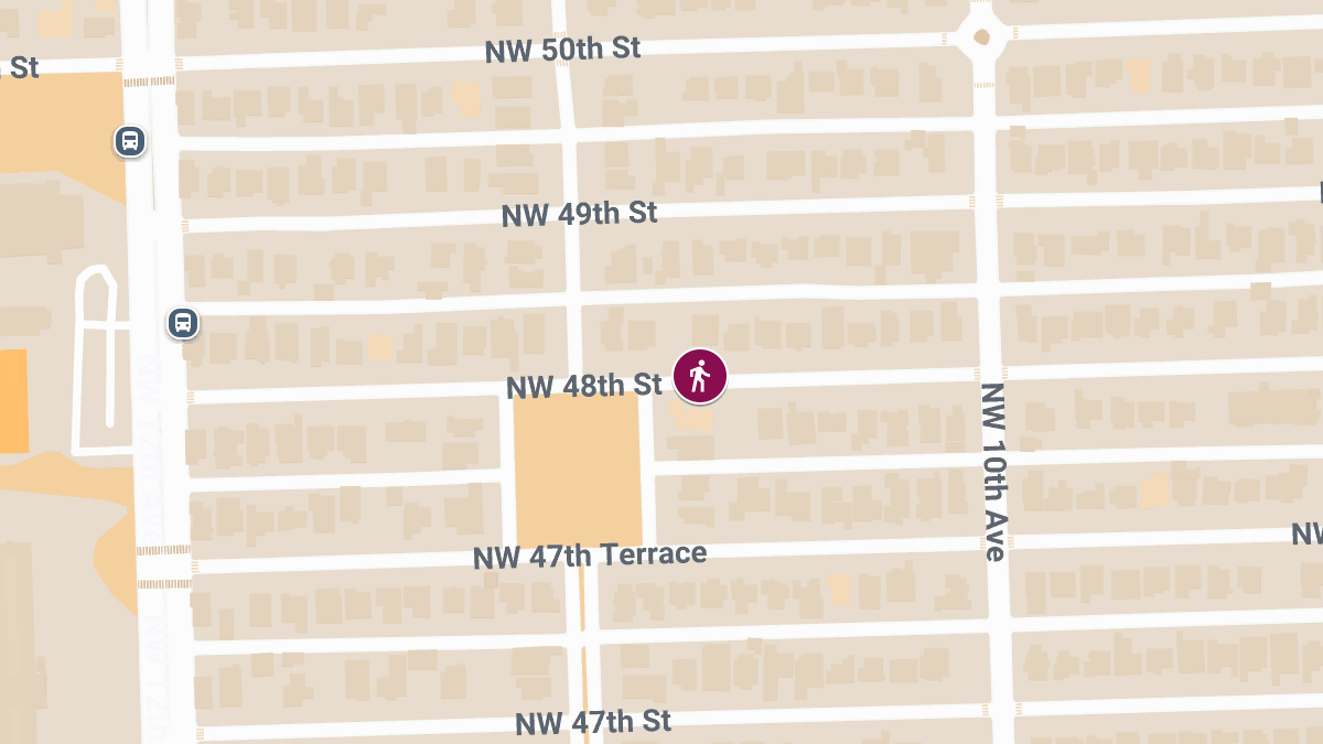 Pedestrian Injured in Traffic Accident Near NW 48th St