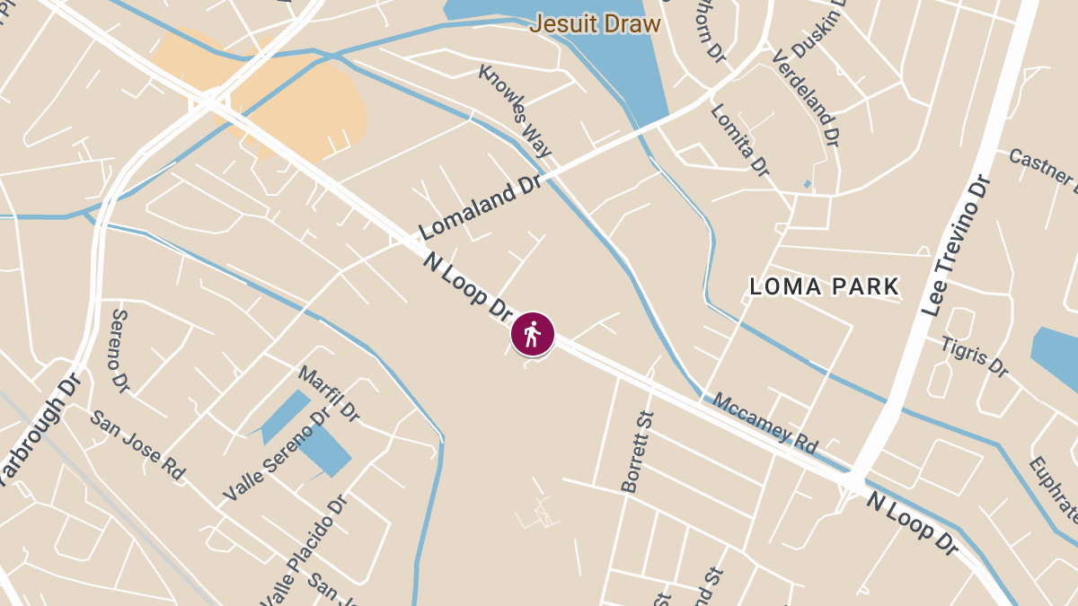 Pedestrian Injured in Traffic Accident on North Loop