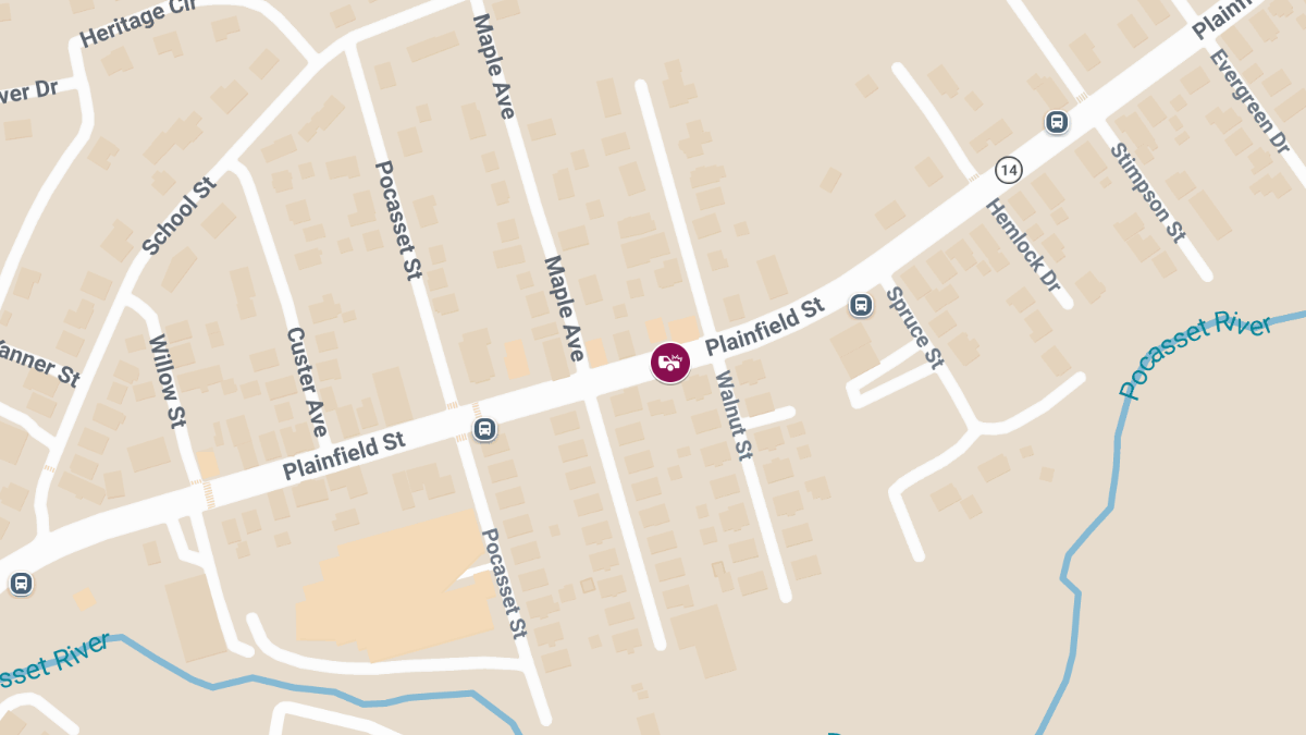 Pedestrian Injured in Traffic Accident on Plainfield St