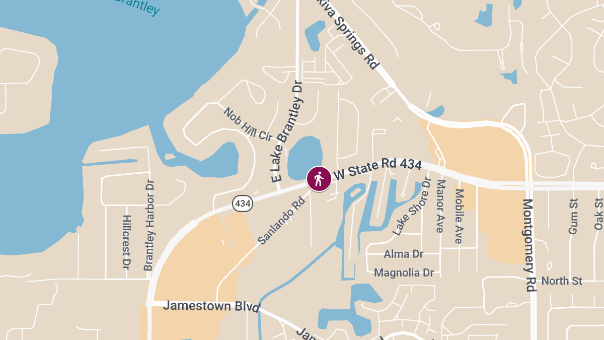 Pedestrian Injured in Traffic Accident on SR-434