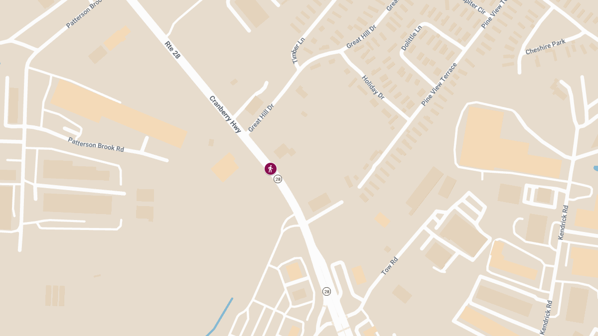 Pedestrian Killed, Another Injured in Crash on Route 28 Near Cranberry Hwy