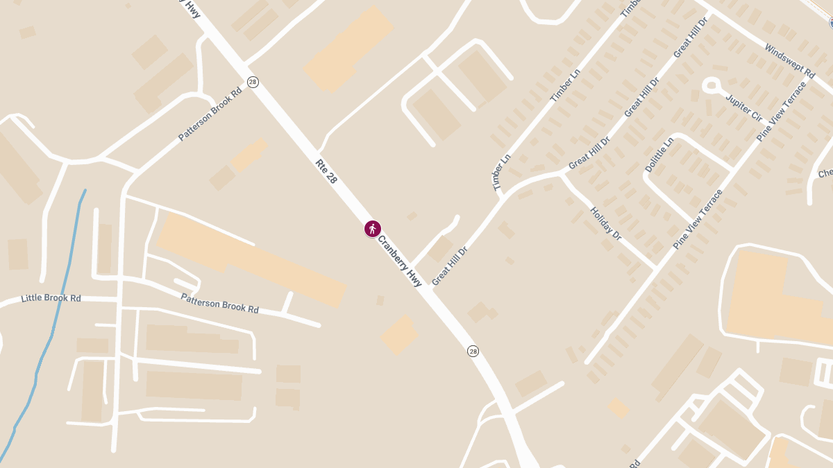 Pedestrian Killed, Another Injured in Multi-Vehicle Crash on Cranberry Hwy