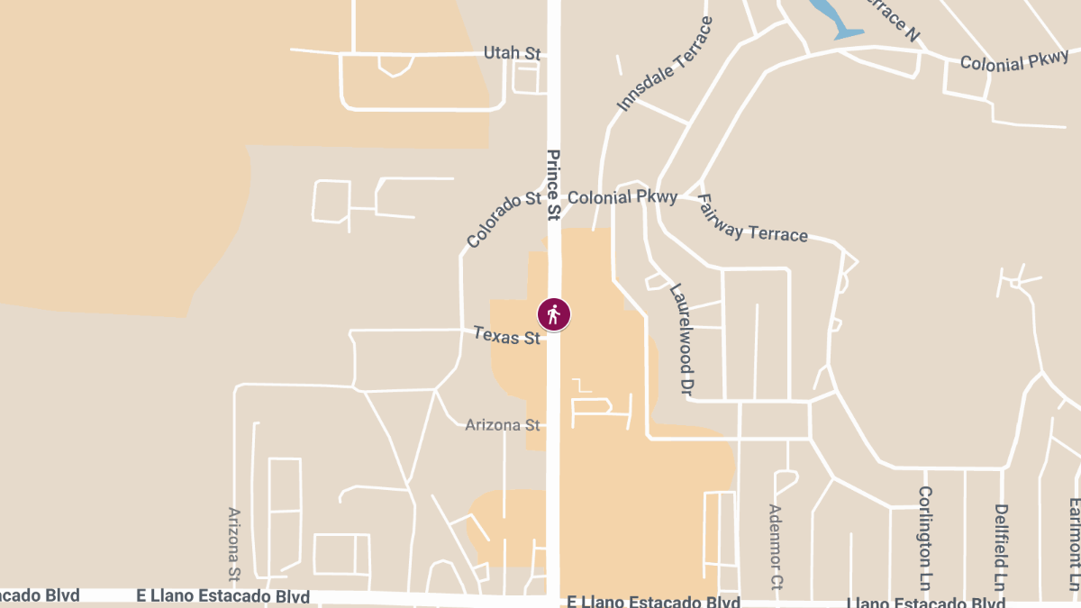 Pedestrian Seriously Injured in Crash at Prince St & Texas St