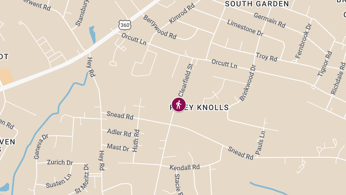 Pedestrian Struck Near Clearfield Street